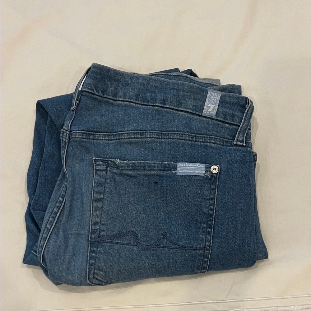 Seven for All Mankind Women’s Blue Denim Jeans